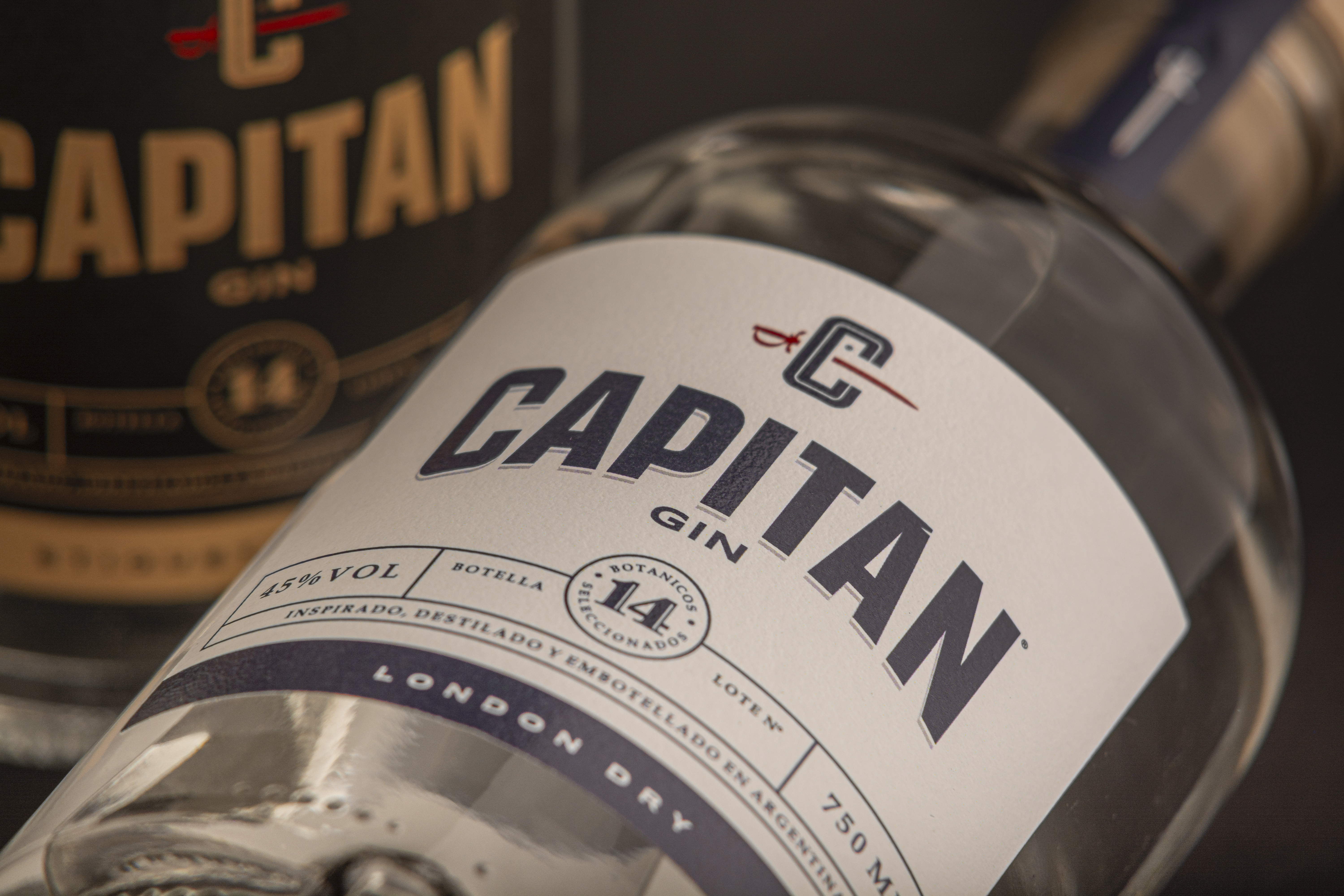 Detalle de Capitán Gin London Dry