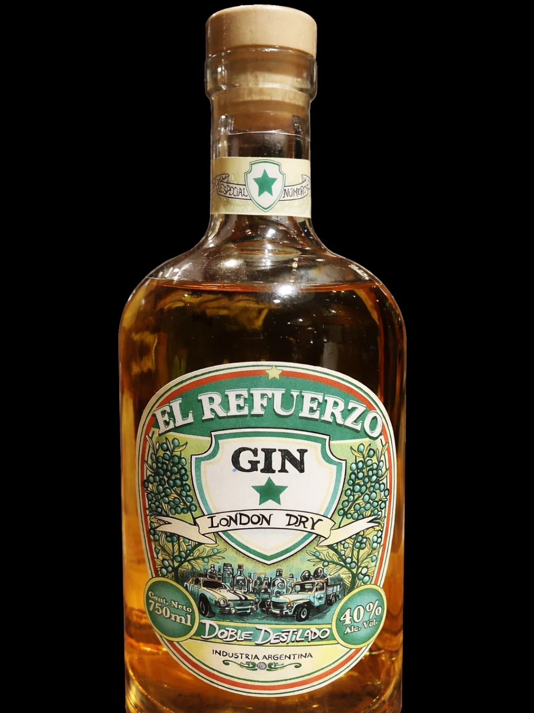 Botella de El Refuerzo Gin Vermú
